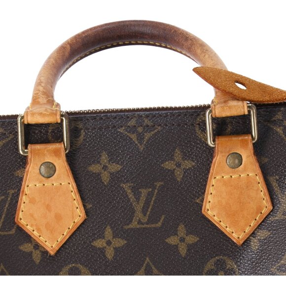Louis Vuitton Speedy 25 Monogram Handbag M41528 Monogram Canvas - Picture 8 of 9